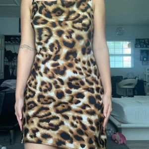 Forever 21 Cheetah Print dress